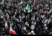 تشییع شهیدان لاریجانی، سلیمانی و دریادلان ناو دنا در تهران - 1