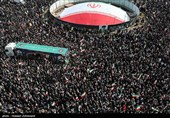 تشییع شهیدان لاریجانی، سلیمانی و دریادلان ناو دنا در تهران - 1