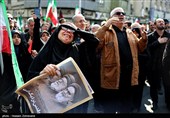تشییع شهیدان لاریجانی، سلیمانی و دریادلان ناو دنا در تهران - 1