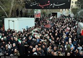 تشییع شهیدان لاریجانی، سلیمانی و دریادلان ناو دنا در تهران - 2