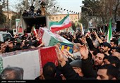 تشییع شهیدان لاریجانی، سلیمانی و دریادلان ناو دنا در تهران - 2