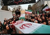 تشییع شهیدان لاریجانی، سلیمانی و دریادلان ناو دنا در تهران - 2