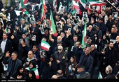 تشییع شهیدان لاریجانی، سلیمانی و دریادلان ناو دنا در تهران - 2
