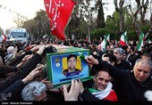 تشییع شهیدان لاریجانی، سلیمانی و دریادلان ناو دنا در تهران - 2