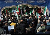 تشییع شهیدان لاریجانی، سلیمانی و دریادلان ناو دنا در تهران - 2
