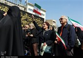 تشییع شهیدان لاریجانی، سلیمانی و دریادلان ناو دنا در تهران - 2