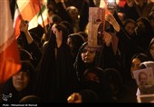 مراسم وداع با پیکر شهید علی و مرتضی لاریجانی در قم