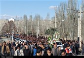 تشییع 3 لاله گلگون‌کفن در کردستان