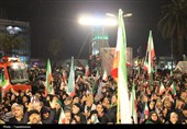خروش بی‌پایان مردم گرگان در خونخواهی رهبر شهید