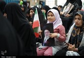 مراسم بیعت بانوان بجنورد با رهبر انقلاب آیت الله سید محتبی خامنه‌ای