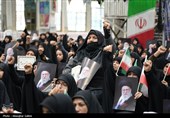مراسم بیعت بانوان بجنورد با رهبر انقلاب آیت الله سید محتبی خامنه‌ای