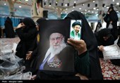 مراسم بیعت بانوان بجنورد با رهبر انقلاب آیت الله سید محتبی خامنه‌ای