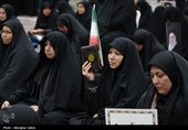 مراسم بیعت بانوان بجنورد با رهبر انقلاب آیت الله سید محتبی خامنه‌ای