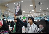 مراسم بیعت بانوان بجنورد با رهبر انقلاب آیت الله سید محتبی خامنه‌ای