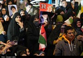 آیین وداع با پیکر شهید امیر آیین لنگری در بجنورد