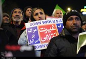 آیین وداع با پیکر شهید امیر آیین لنگری در بجنورد