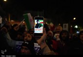آیین وداع با پیکر شهید امیر آیین لنگری در بجنورد