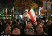آیین وداع با پیکر شهید امیر آیین لنگری در بجنورد