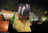 آیین وداع با پیکر شهید امیر آیین لنگری در بجنورد
