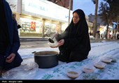 آیین افطاری ساده در بجنورد