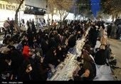 آیین افطاری ساده در بجنورد