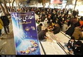 آیین افطاری ساده در بجنورد