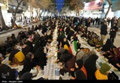 آیین افطاری ساده در بجنورد