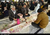 آیین افطاری ساده در بجنورد