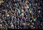 تشییع پیکر شهدای  ناوشکن دنا در شیراز