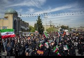 تشییع پیکر شهدای  ناوشکن دنا در شیراز
