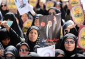 تشییع  پیکر سردار سرلشکر شهید غلامرضا سلیمانی در شهرکرد