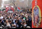 تشییع  پیکر سردار سرلشکر شهید غلامرضا سلیمانی در شهرکرد