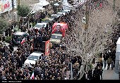 تشییع  پیکر سردار سرلشکر شهید غلامرضا سلیمانی در شهرکرد