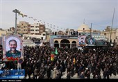 تشییع  پیکر سردار سرلشکر شهید غلامرضا سلیمانی در شهرکرد