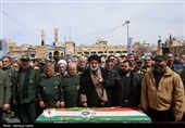 تشییع  پیکر سردار سرلشکر شهید غلامرضا سلیمانی در شهرکرد