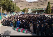 تشییع پیکر شهید مهدی چنگایی - خرم آباد