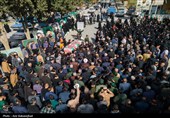 تشییع پیکر شهید مهدی چنگایی - خرم آباد