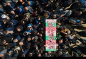 تشییع پیکر شهید مهدی چنگایی - خرم آباد