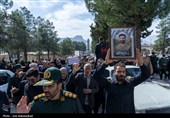 تشییع پیکر شهید مهدی چنگایی - خرم آباد