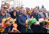 استقبال از تیم ملی فوتبال بانوان - زنجان