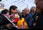 استقبال از تیم ملی فوتبال بانوان - زنجان