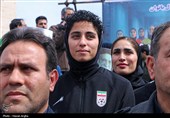 استقبال از تیم ملی فوتبال بانوان - زنجان