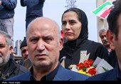 استقبال از تیم ملی فوتبال بانوان - زنجان