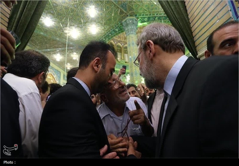 شهید علی لاریجانی , حضرت معصومه (س) , اخبار قم , 