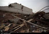 آثار تجاوز آمریکایی صهیونیستی به مجتمع فرهنگی آموزشی در همدان