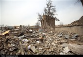 آثار تجاوز آمریکایی صهیونیستی به مجتمع فرهنگی آموزشی در همدان
