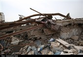 آثار تجاوز آمریکایی صهیونیستی به مجتمع فرهنگی آموزشی در همدان