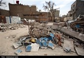 آثار تجاوز آمریکایی صهیونیستی به مجتمع فرهنگی آموزشی در همدان