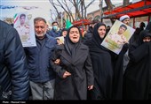 تشییع پیکر 12 شهید حملات آمریکایی صهیونی در تبریز