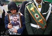 تشییع پیکر 12 شهید حملات آمریکایی صهیونی در تبریز
